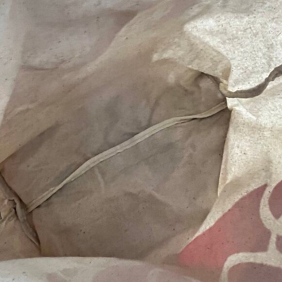 Tote Bag LOVE with red heart, 17" x 13", NWT - Picture 8 of 12